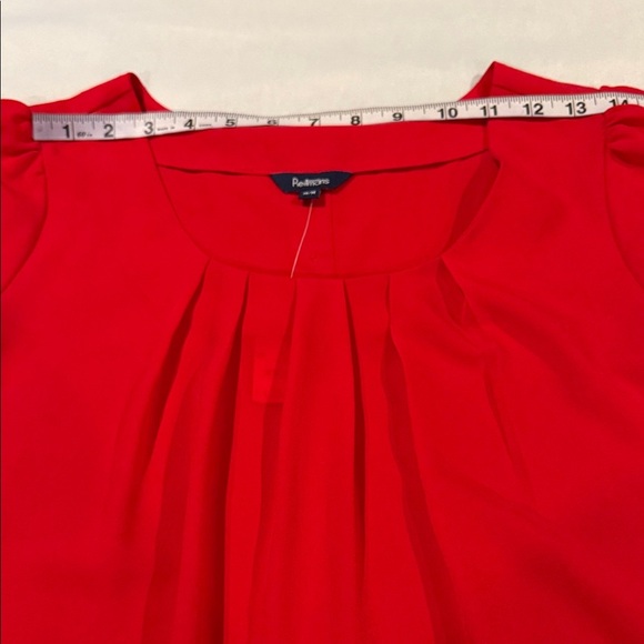 Red Women's Top - Picture 7 of 10